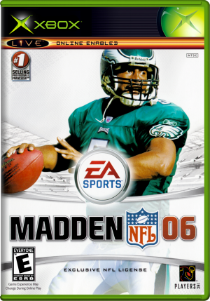 Madden NFL 06 (USA) 2D Box Front
